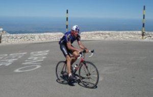 Message de Jean-Benoit au Mont Ventoux