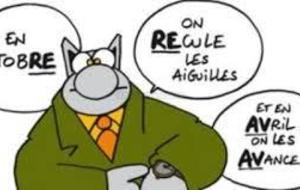 Passage à l'heure d'hiver