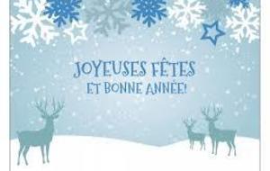 Joyeuses fêtes de fin d'année