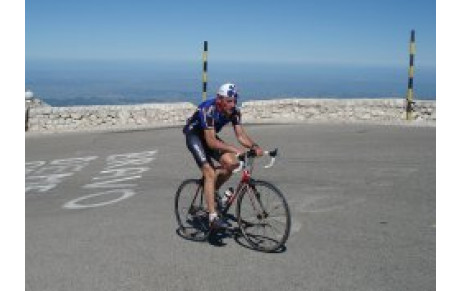 Message de Jean-Benoit au Mont Ventoux