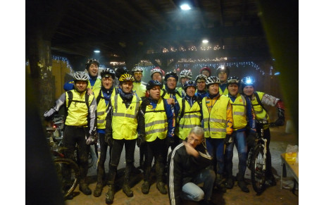 Sortie VTT de nuit le 6 janvier 2017