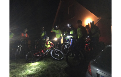 Sortie VTT de nuit du 6 janvier 2017