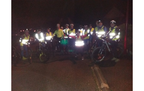Sortie de nuit VTT réussie