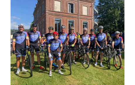 Le VCD bien représenté à la cyclo &quot;Roulez pour Enzo&quot;