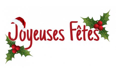 Joyeuses fêtes de fin d'année