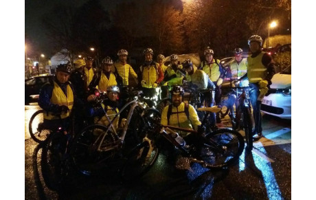 Sortie de nuit VTT