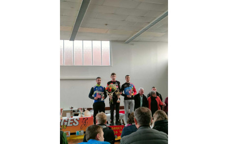 Première course et premier podium pour Alban