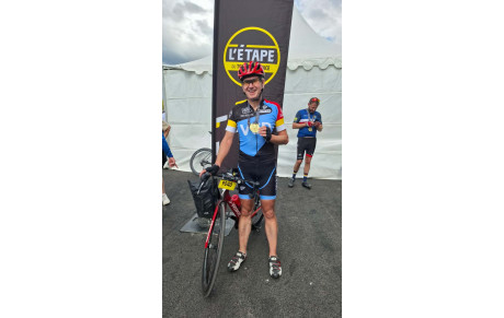 Le VCD à l'étape du tour